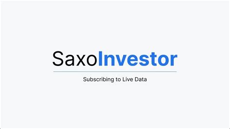 saxoinvestor belgie|Introduction to SaxoInvestor